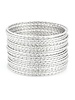 Silver Bangles