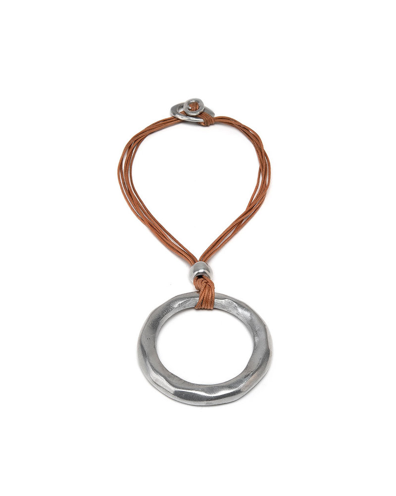 al02712PENDANT CIRCLE 6 THIN WIRES