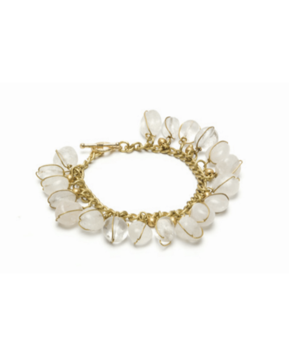brazalete mogra cristal de roca