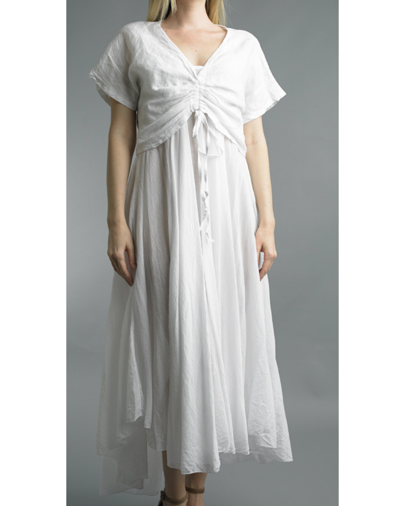 2 Pieces Linen Dress
