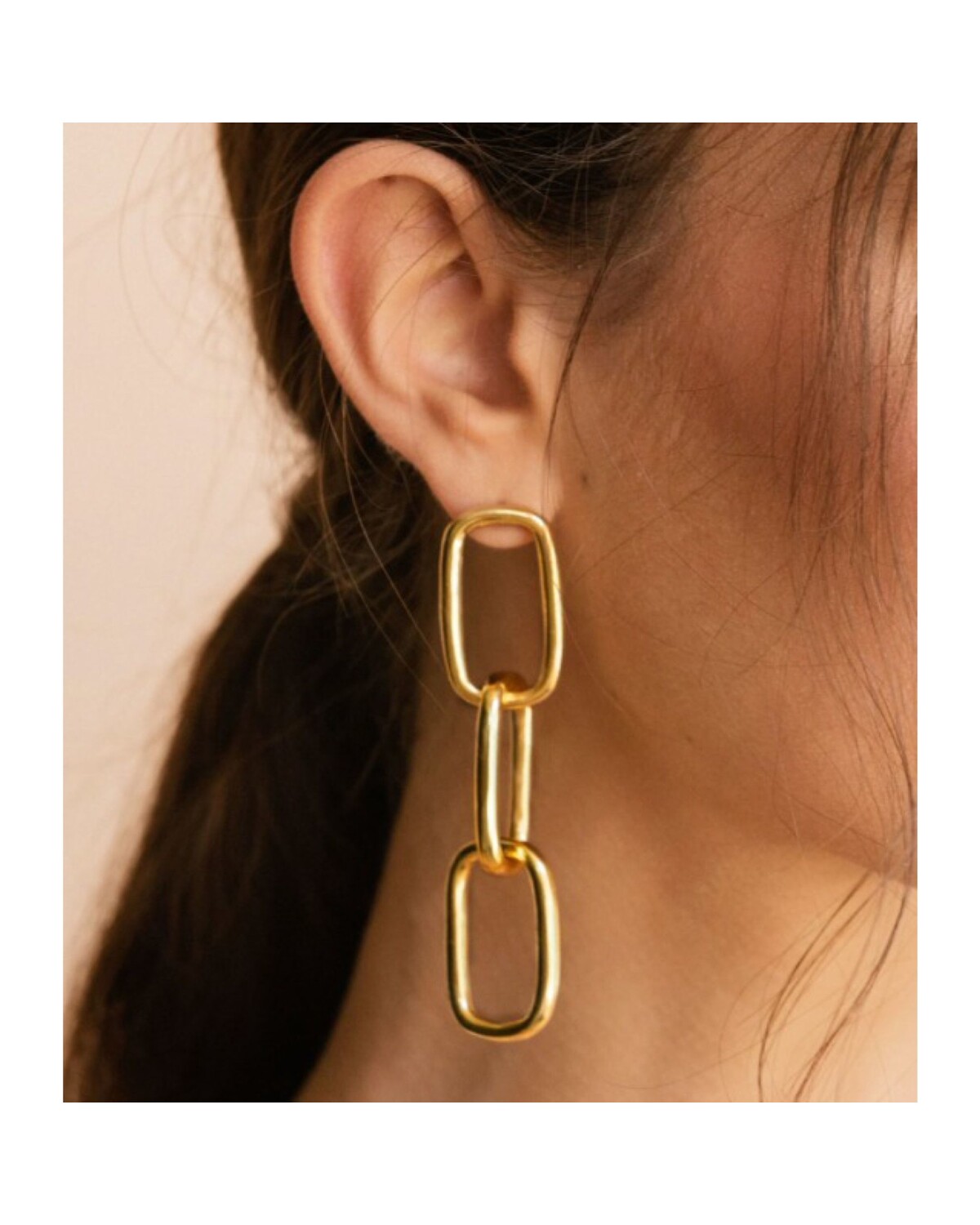 Chain earrings by 4 Soles