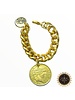 Coin Gold Bracelet by 4 Soles