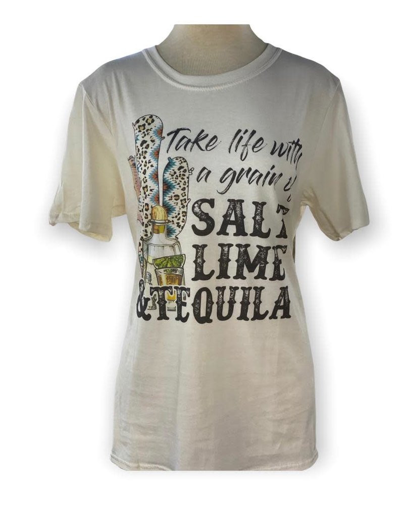 Salt Lime and Tequila T-Shirt 1x/2x