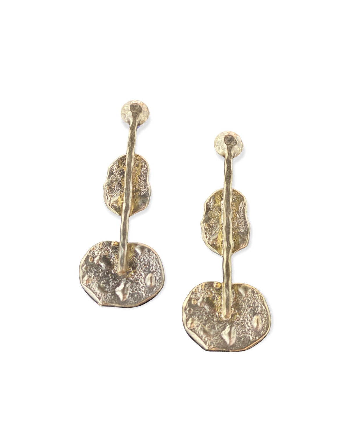 Gold Plated Long Earrings