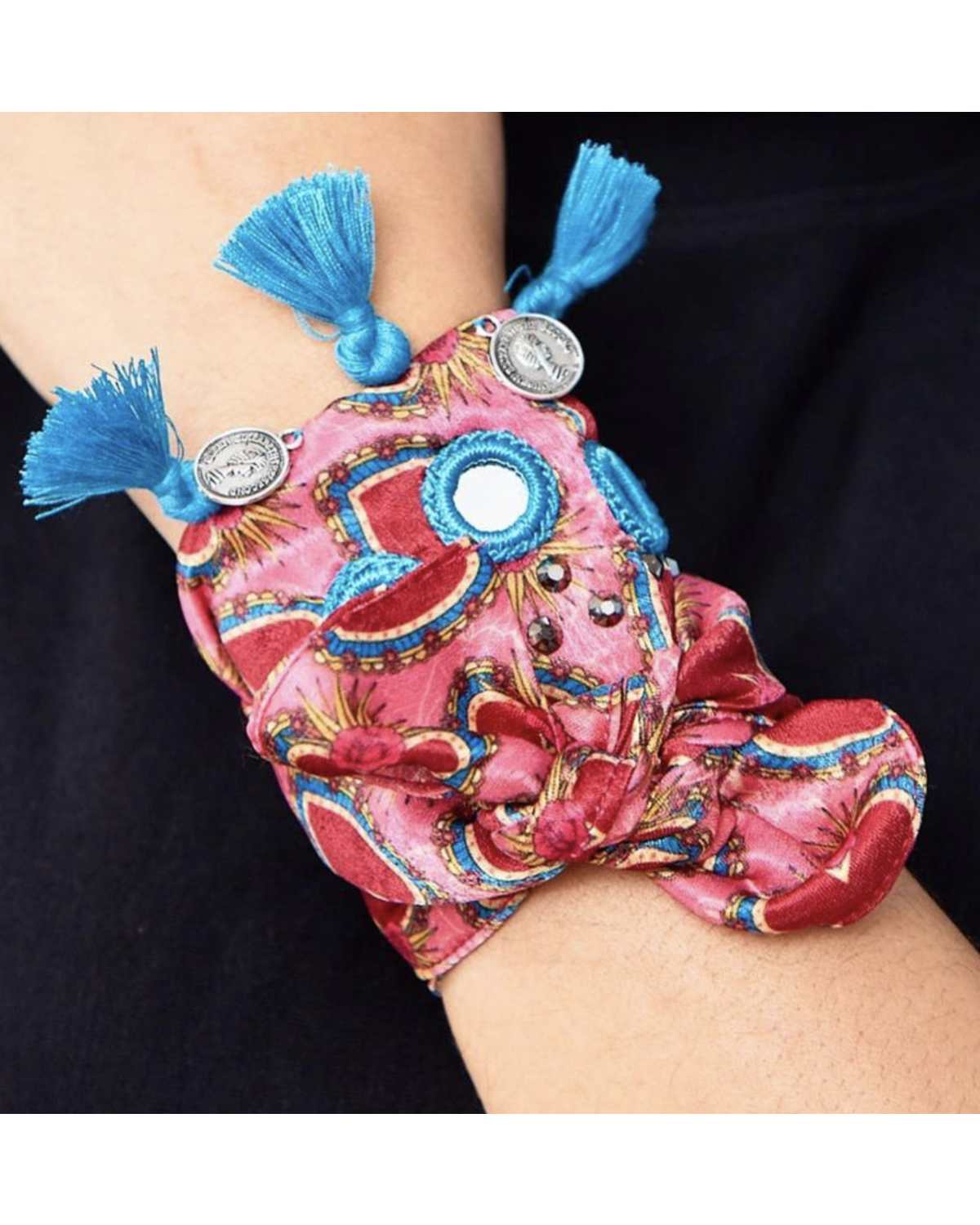 Wrap around Silk Bracelet