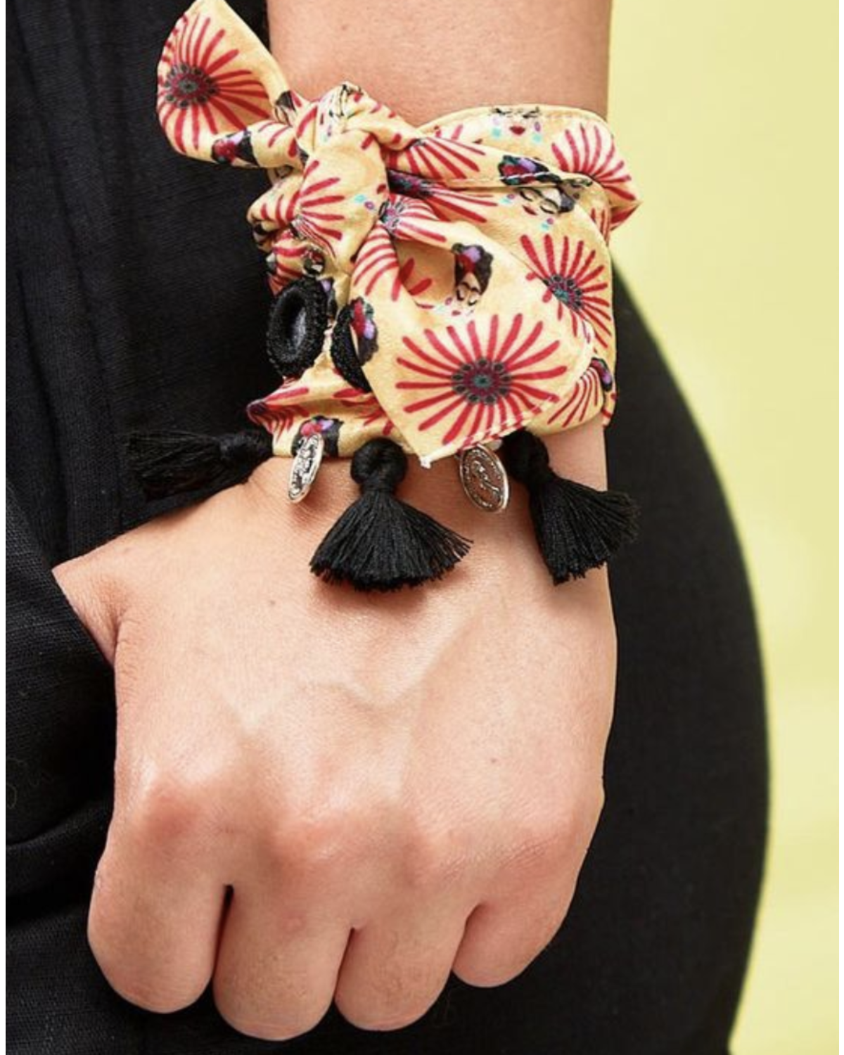 Wrap around Silk Bracelet