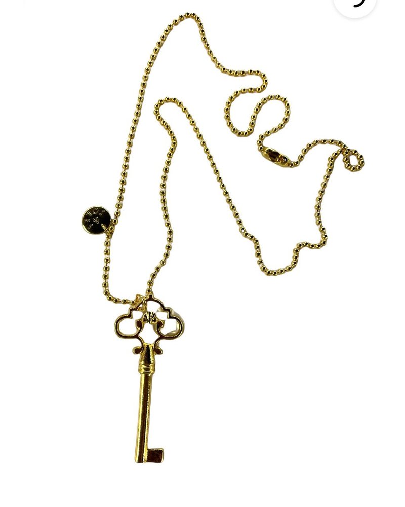 3" Gold Key necklaces