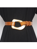 Pu Leather Big Buckle  belt