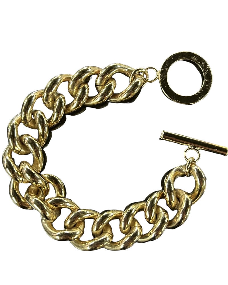 Gold plated bracelet