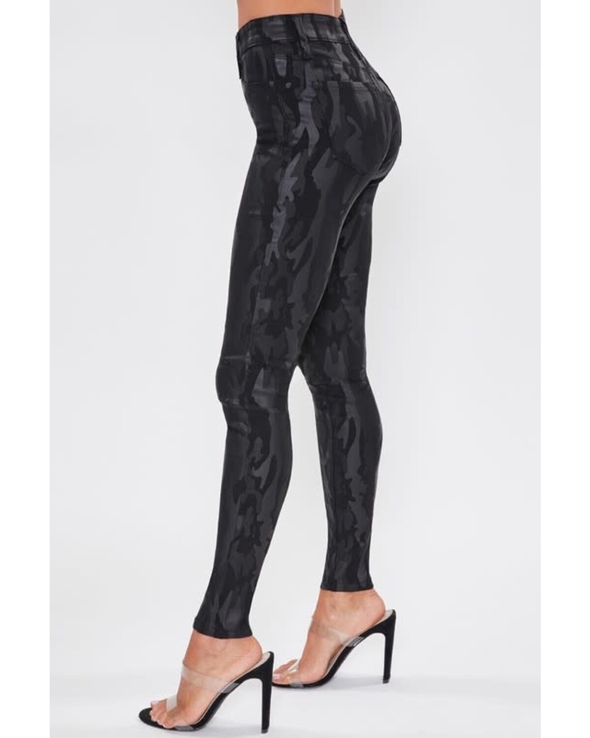 Mid Rise Camu Skinny jean