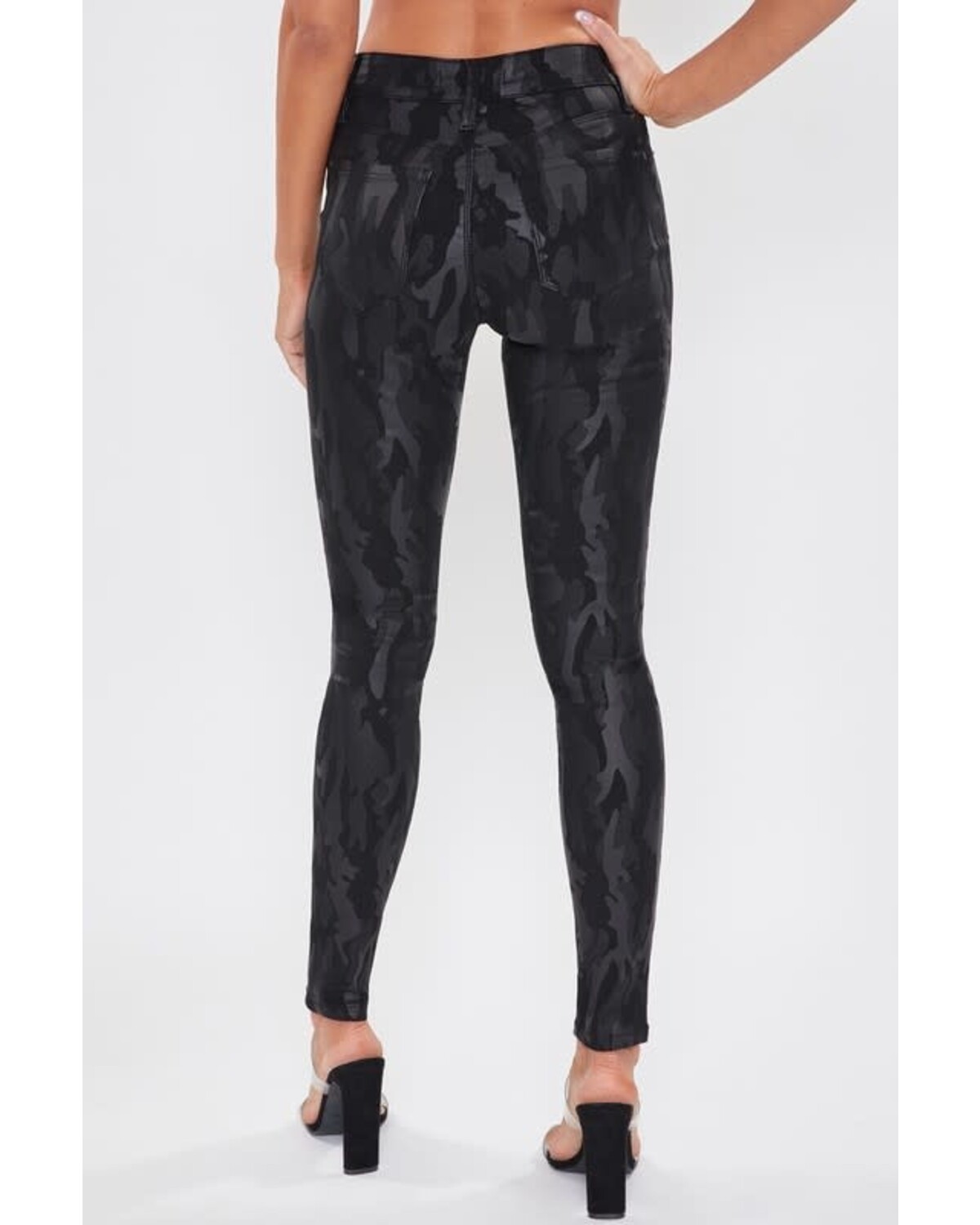 Mid Rise Camu Skinny jean