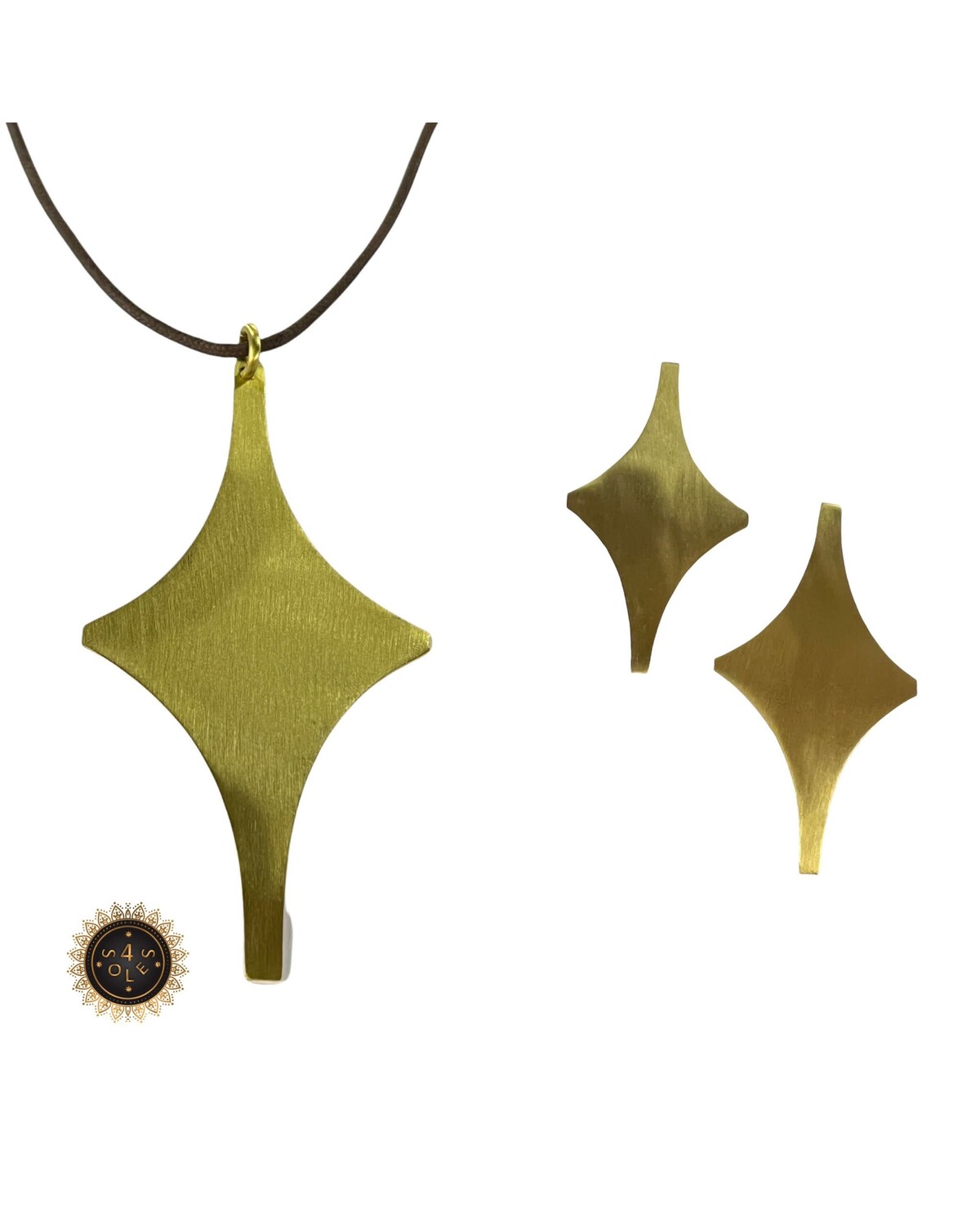 Hex Necklace 4"