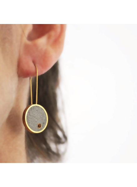 Concrete earrings 2