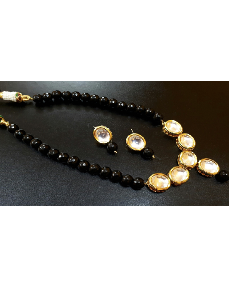 Black Designer Necklace set