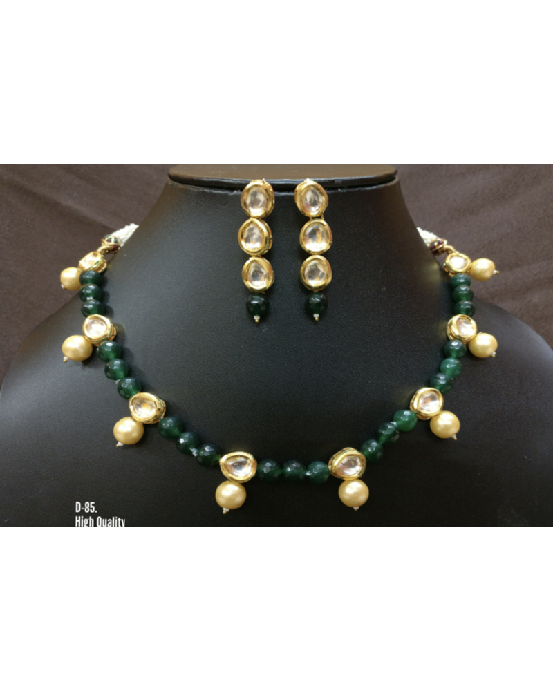 Green Designer Necklace set