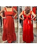 Esmeralda Dress Red or Black