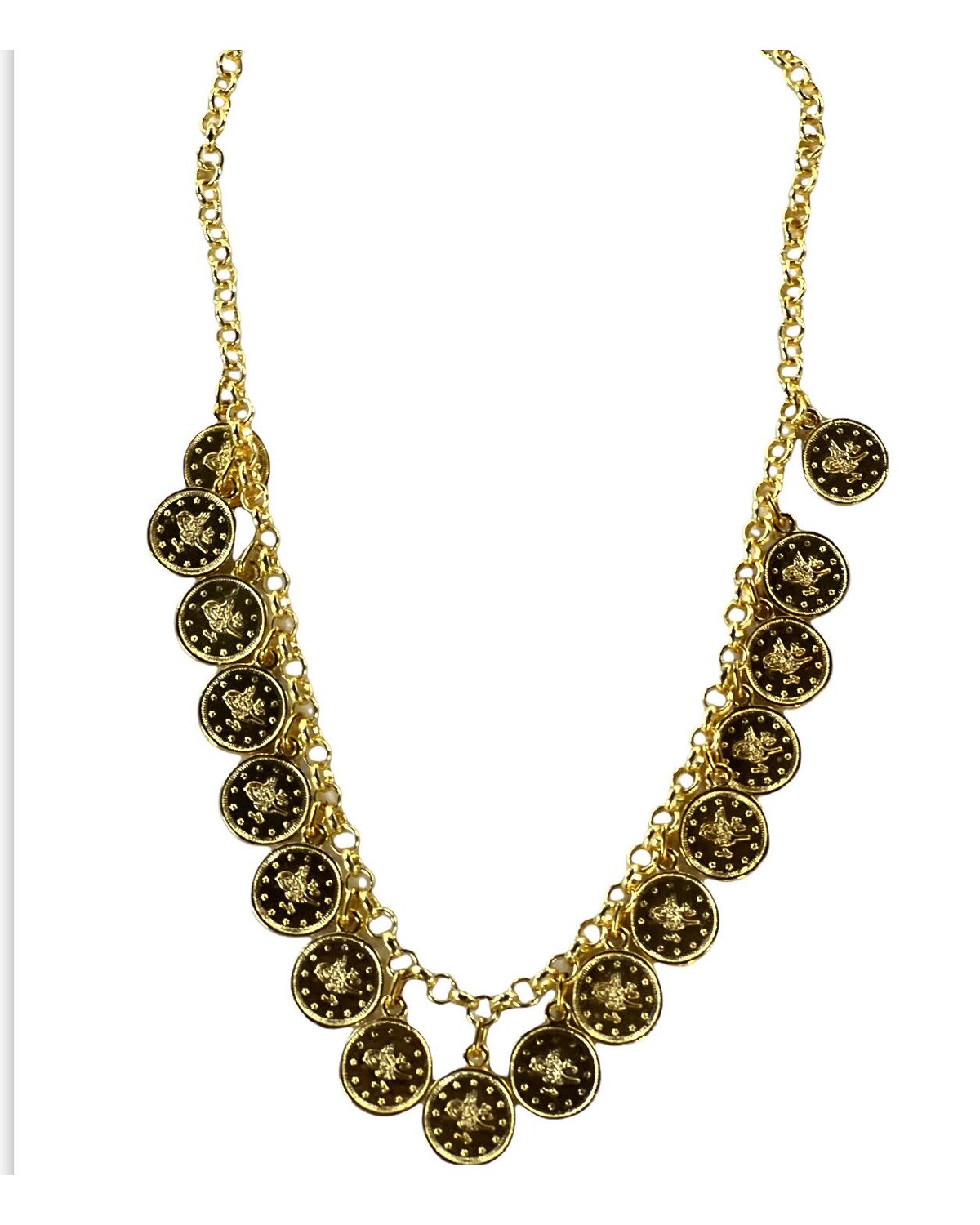 Set  Coins Necklace & Bracelet