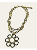 Flower double chain by 4 soles