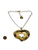 Double heart necklace 16”