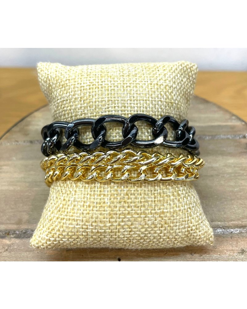 3 Chain Bracelet