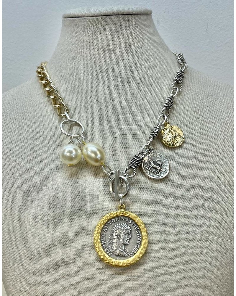 Multi Coins Necklace