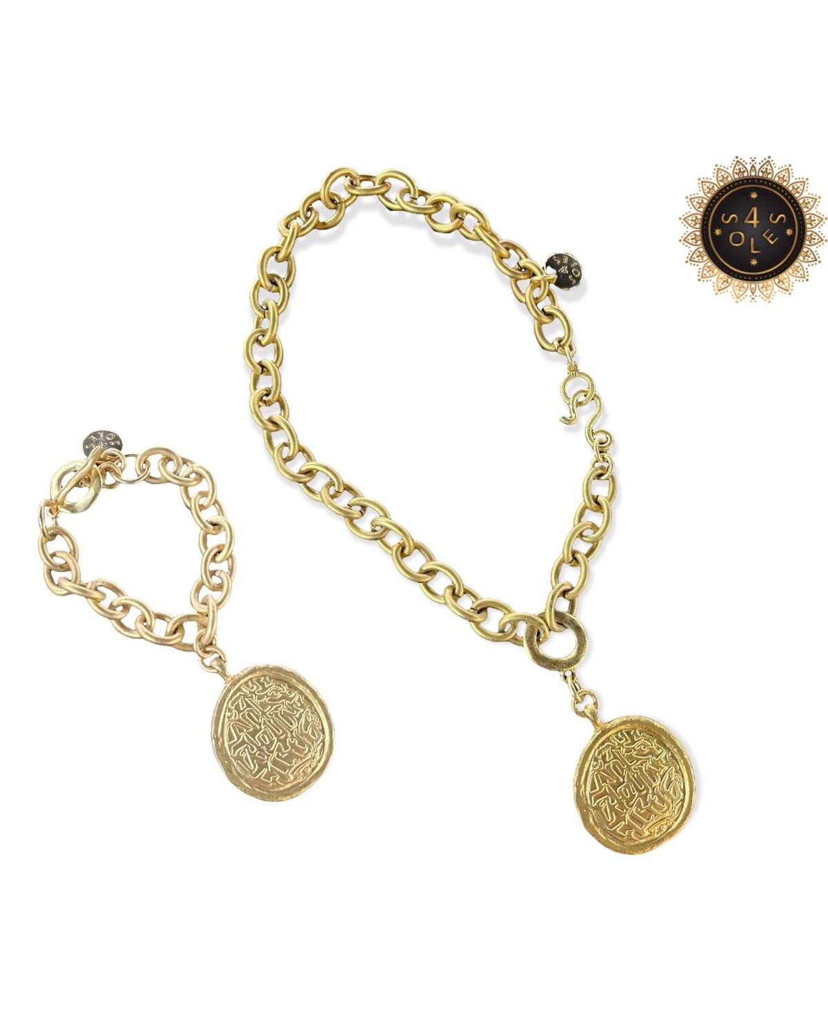 Gold medal Bracelet 4 soles