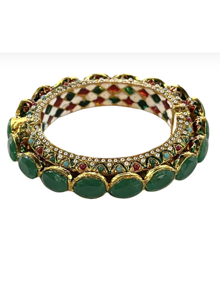 Emerald bangle