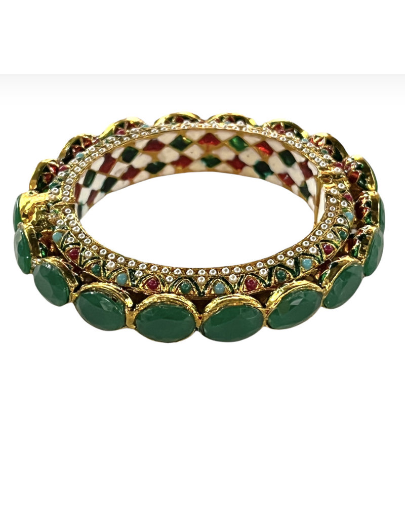 Emerald bangle