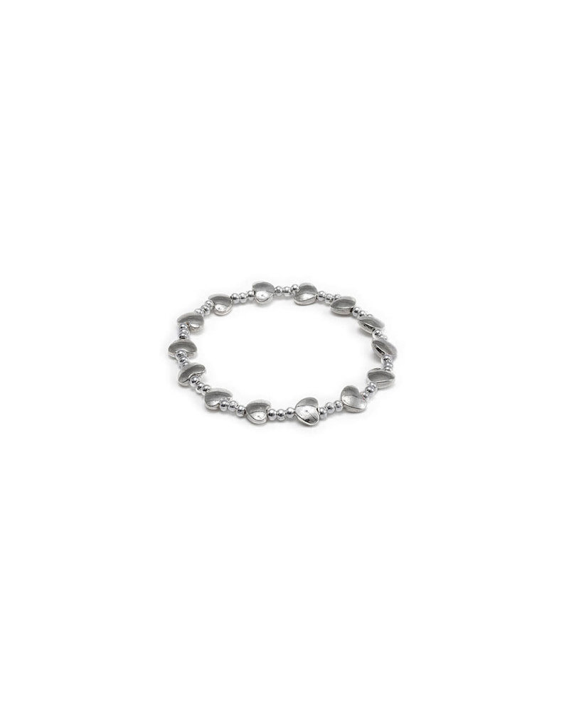 BRACCIALE EL. MULTI CUORI BOMBATI LO00119