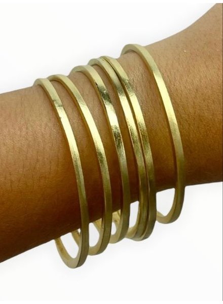 Individual Gold Plated Bangles