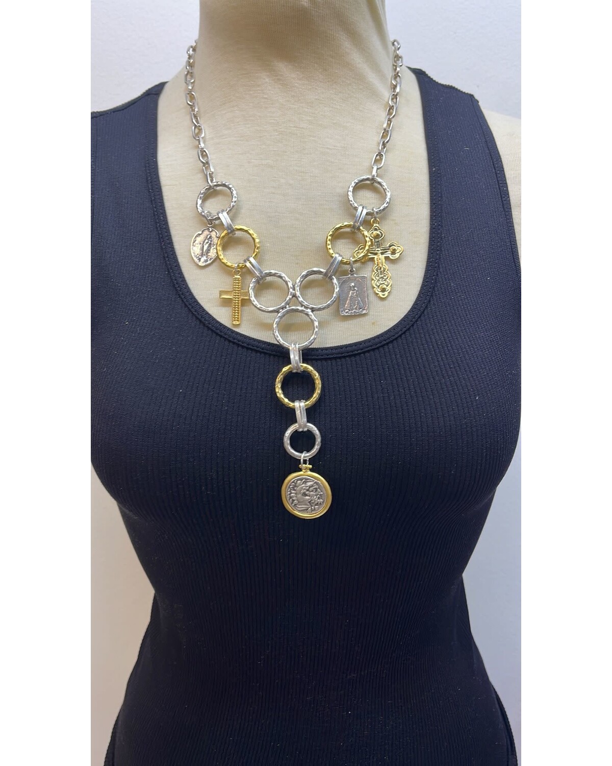 Cross Virgins Necklace