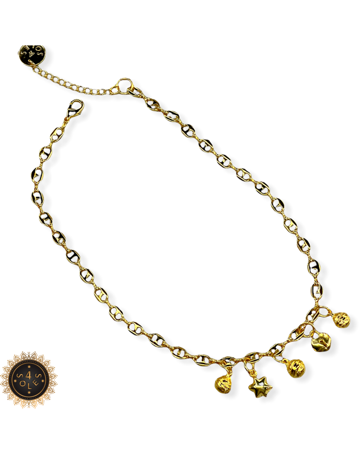 Multi mini gold charm gucci 16” B'LA Btq Avarcaspr