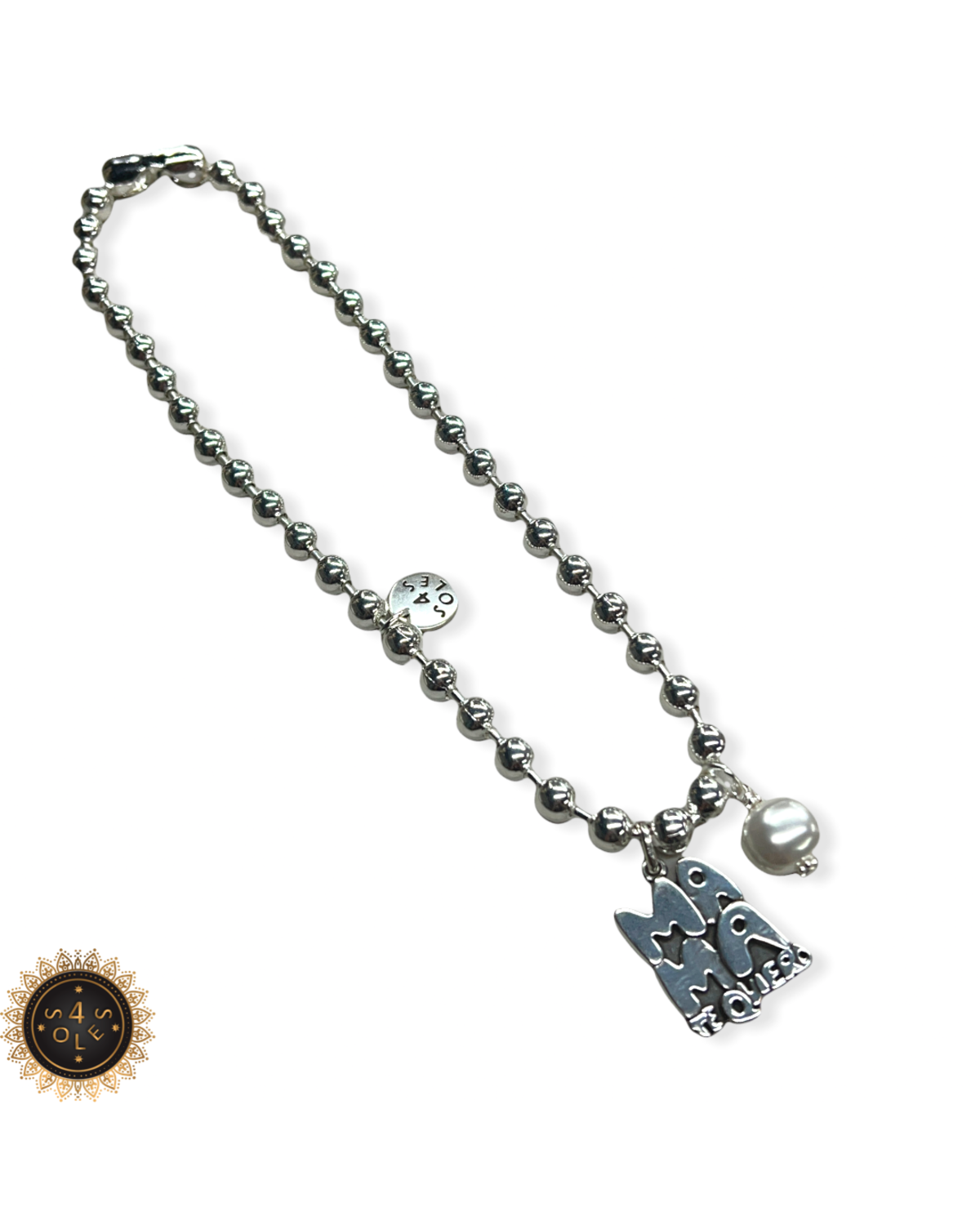 Te quiero mamá 8m necklace 5 soles