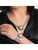 Silver Cuff, Necklace and Ring Set