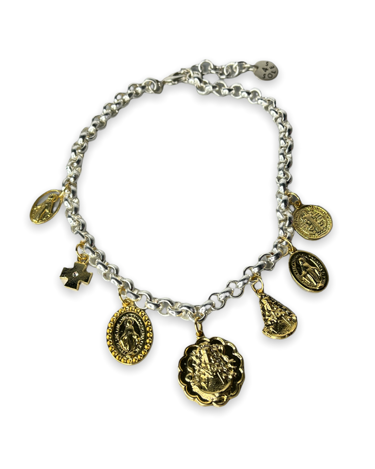 Religious necklace by 4 soles 4sn31