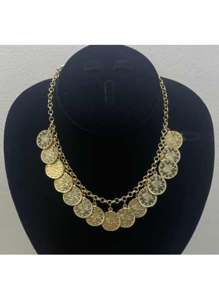 Gold Coins Necklace