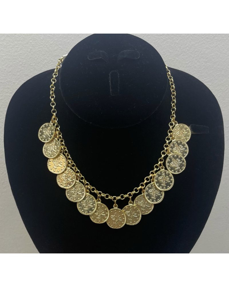 Gold Coins Necklace