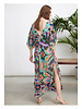VESTIDO LARGO BUTTERFLY VALENCIA ESTAMPADO VERANO AZUL