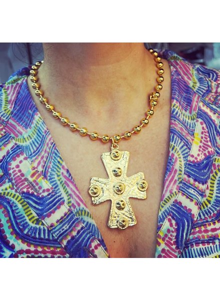 Big Cross 8m Necklace 4 soles