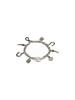 BRACCIALE CATENA CHARMS PORTA FORTUNA LO09013