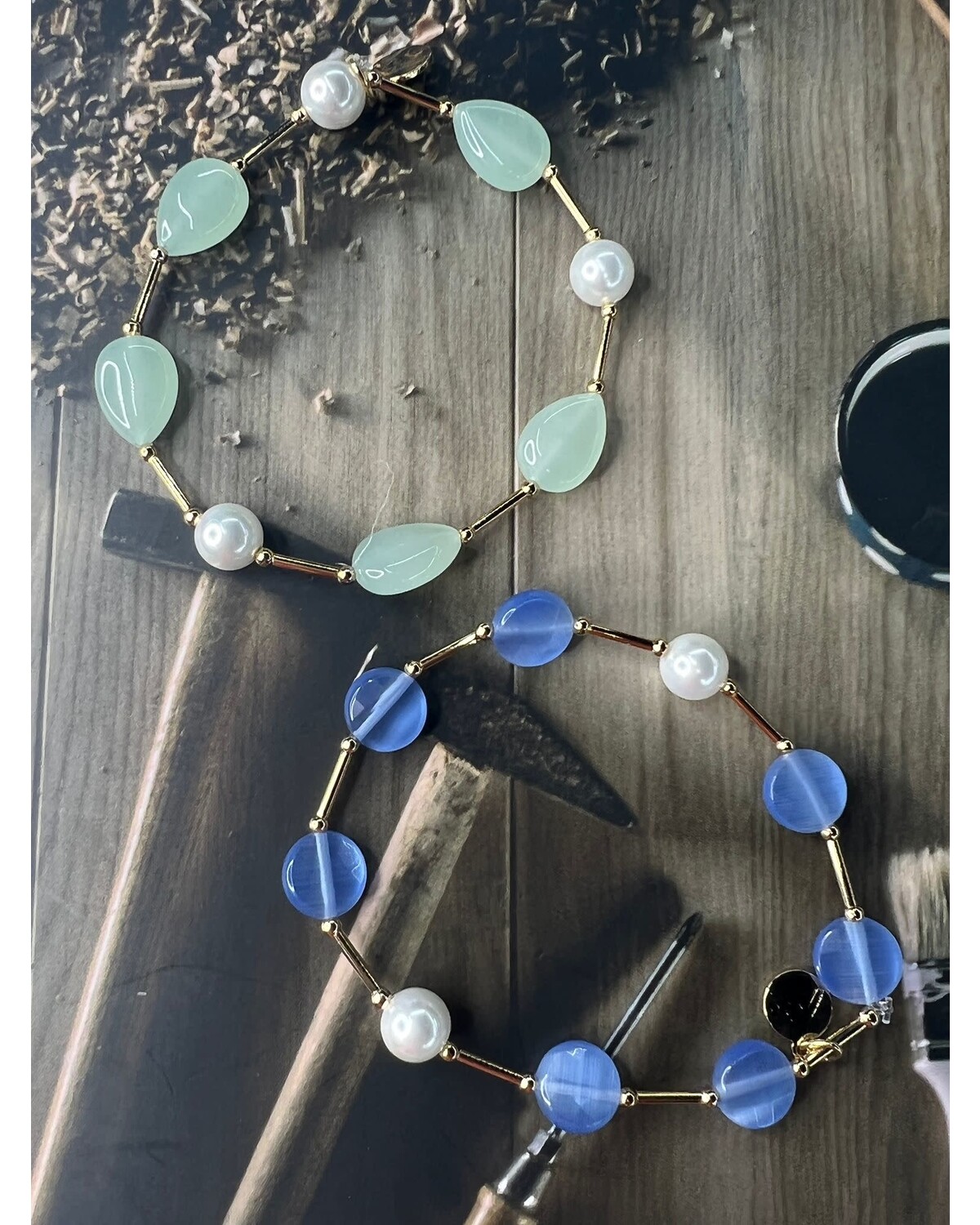 Natural stone bracelet