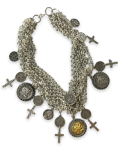 Multi charms necklace n19212