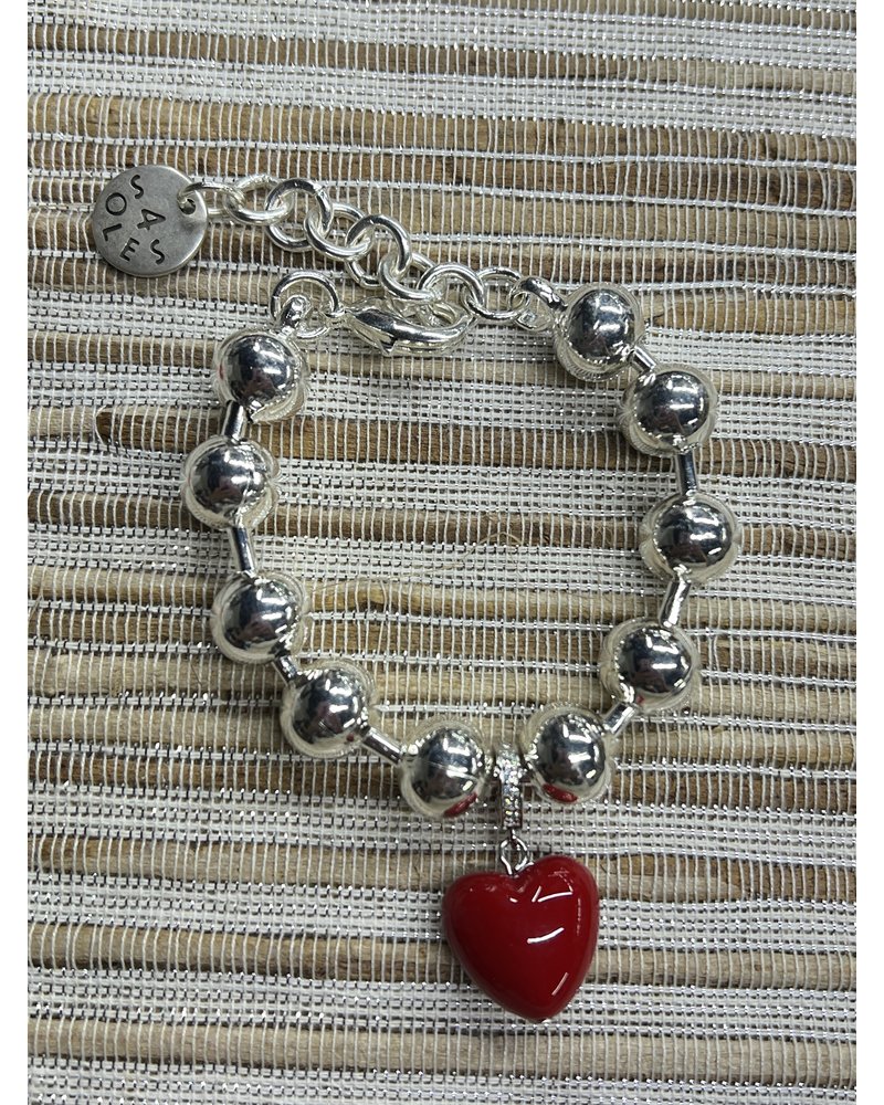 Red heart big ball 12m brac