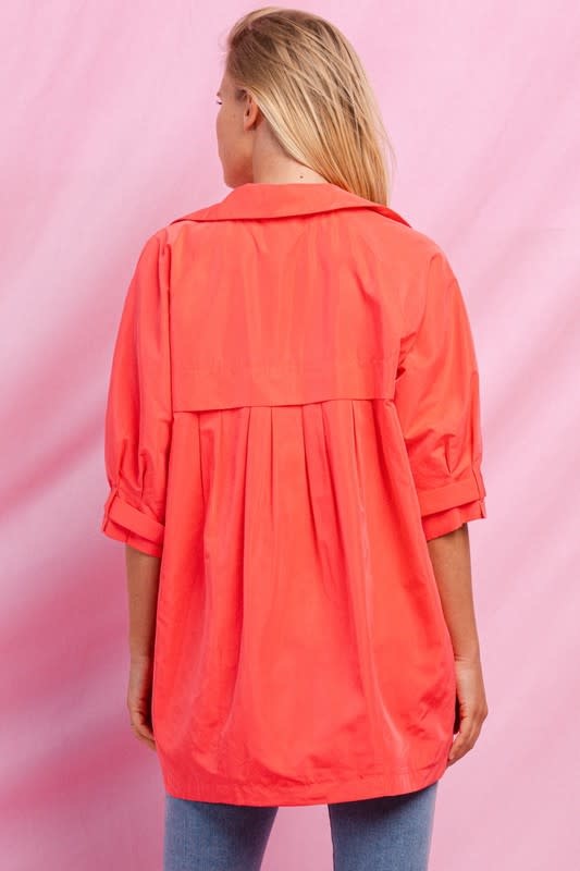 High Empire Waist Trench Jacket - B'LA 