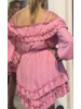 pink Short Dress
