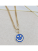 Blue pave smile