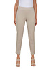 Textured Pique Pull-On Ankle Pant