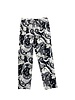 Krazy Larry Pull-on Printed Pants Black/white