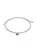 GIROCOLLO CHOKER MICROSFERE PEND. CUORE MI1505