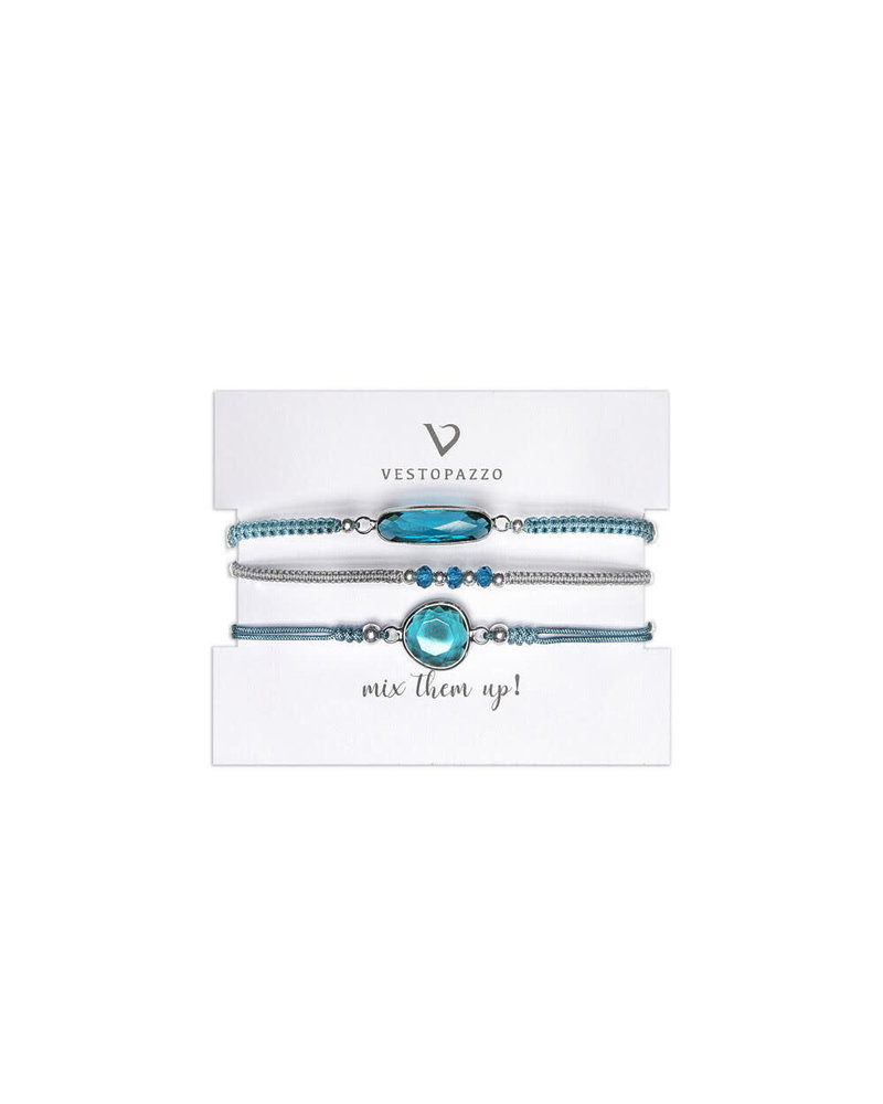 BRACCIALE SET 3 PZ FILI REGOLABILI VAM1204